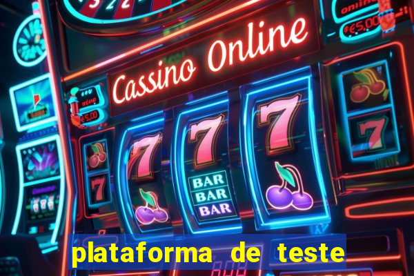 plataforma de teste pg demo